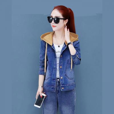 ÁO KHOÁC JEAN PHỐI NÓN VÀNG - NK324
